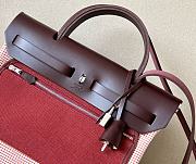Fortok Hermes Herbag31 Zip Bag Pink 31x25x10cm - 5