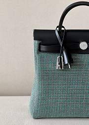 Fortok Hermes Herbag31 Zip Bag Green 31x25x10cm - 4