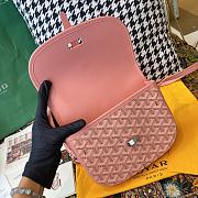 Fortok Goyard Belvedere PM Bag Pink 16x7x22cm - 6
