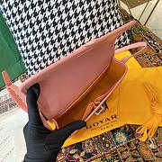 Fortok Goyard Belvedere PM Bag Pink 16x7x22cm - 4