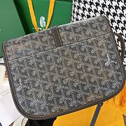 Fortok Goyard Belvedere PM Bag Grey 16x7x22cm - 5