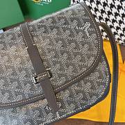 Fortok Goyard Belvedere PM Bag Grey 16x7x22cm - 2