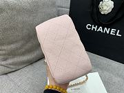 Fortok Chanel 22s Mini Bucket Bag in Pink 17x15x9cm - 6