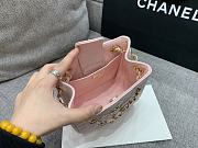 Fortok Chanel 22s Mini Bucket Bag in Pink 17x15x9cm - 5