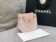 Fortok Chanel 22s Mini Bucket Bag in Pink 17x15x9cm - 4