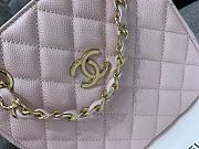 Fortok Chanel 22s Mini Bucket Bag in Pink 17x15x9cm - 3