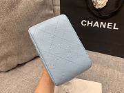 Fortok Chanel 22s Mini Bucket Bag in Blue 17x15x9cm - 6