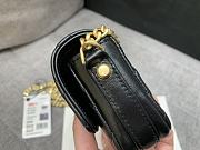 Fortok Chanel 23p Baguette Bag Lambskin Gold Hardware 17.5x10x6cm - 6