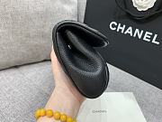 Fortok Chanel Clutch Silver Hardware 30x12x6cm - 6