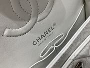 Fortok Chanel Classic Flap Bag White 23cm C881900 - 3