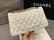 Fortok Chanel Classic Flap Bag White 23cm C881900 - 2