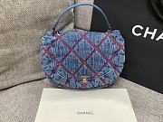 Fortok Chanel Denim Coco Beach 2022 Mini Bag 18×12×6cm c881380 - 1
