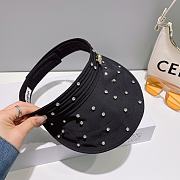 Fortok Balenciaga Empty Cap in Black/Beige - 5