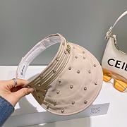 Fortok Balenciaga Empty Cap in Black/Beige - 4