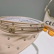 Fortok Balenciaga Empty Cap in Black/Beige - 2