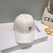 Fortok Chanel Baseball Cap in Pink/White/Beige/Black - 5
