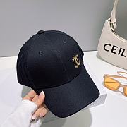 Fortok Chanel Baseball Cap in Pink/White/Beige/Black - 2