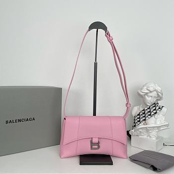 Fortok Balenciaga Hourglass Bag in Pink 25x16x6cm