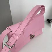Fortok Balenciaga Hourglass Bag in Pink 25x16x6cm - 6