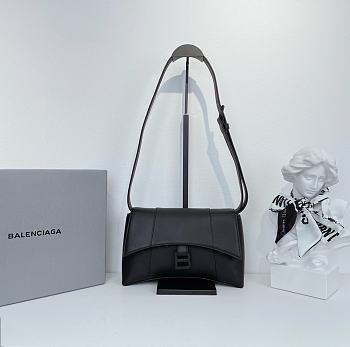 Fortok Balenciaga Hourglass Bag in Black 25x16x6cm