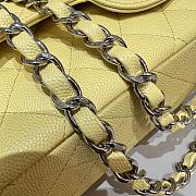Fortok Chanel Classic Flap Bag Yellow 25cm - 2
