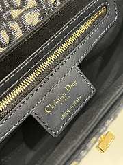 Fortok Dior 30 Montaigne Avenue Bag Blue Dior Oblique Jacquard - 2