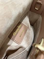 Fortok Dior Lady D-joy Micro Bag In Pink 16x5x9cm - 4