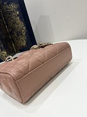 Fortok Dior Lady D-joy Micro Bag In Pink 16x5x9cm - 2