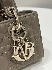 Fortok Dior Lady D-joy Micro Bag In Beige 16x5x9cm - 6