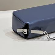 Fortok Fendi First Sight Bag in Blue 22.5x5x10.5cm - 6