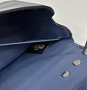 Fortok Fendi First Sight Bag in Blue 22.5x5x10.5cm - 5