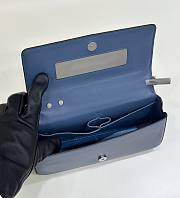 Fortok Fendi First Sight Bag in Blue 22.5x5x10.5cm - 4