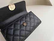Fortok Chanel 23P Kelly Leather Handle Bag 18x10x4.5cm  - 3