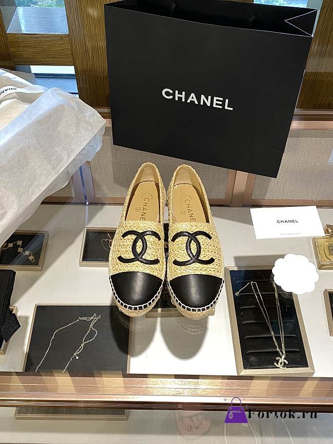 Fortok Chanel Espadrilles Beige - 1