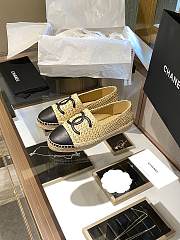 Fortok Chanel Espadrilles Beige - 6
