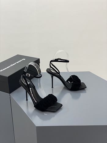 Fortok Alexander Wang AW Velvet Sandals