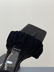 Fortok Alexander Wang AW Velvet Sandals - 4