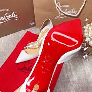 Fortok Christian Louboutin High Heels White - 6