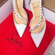 Fortok Christian Louboutin High Heels White - 5