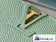 Fortok Louis Vuitton Capucines Mini Bag Green M59928 21x14x8cm - 2