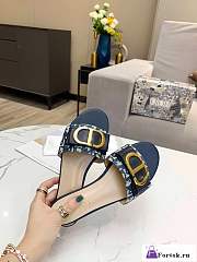 Fortok Dior Slipper in Blue - 2
