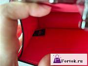 Fortok Fendi Pekapoo Cut Bag in Pink 11x20.5x14cm - 3