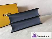 Fortok Fendi Pekapoo Cut Bag in Blue 11x20.5x14cm - 3