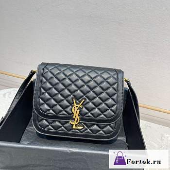 Fortok Saint Laurent Solferino Bag Black 733704 22x18x5cm