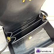 Fortok Saint Laurent Solferino Bag Black 733704 22x18x5cm - 4