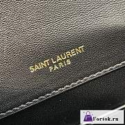 Fortok Saint Laurent Solferino Bag Black 733704 22x18x5cm - 5