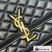 Fortok Saint Laurent Solferino Bag Black 733704 22x18x5cm - 6