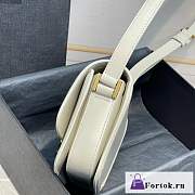 Fortok Saint Laurent Solferino Box Bag White 19cm - 4