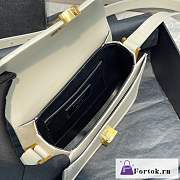 Fortok Saint Laurent Solferino Box Bag White 19cm - 2