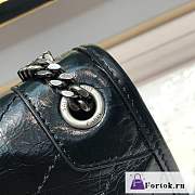 Fortok Saint Laurent Niki Bag Black 533037 22x16.5x12cm - 4